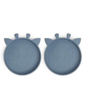 Nuuroo Akila silicone plate 2-pack Giraf