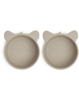 Nuuroo Alex silicone deep plate 2-pack Koala