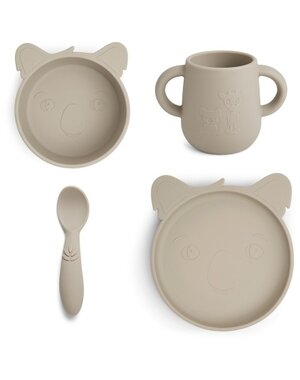 Nuuroo Lykke silicone dinner set 4-pack Koala