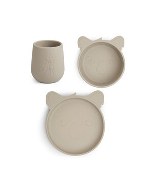 Nuuroo Judi silicone dinner set 3-pack Koala