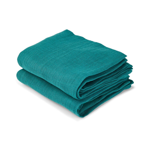 Nuuroo Bao muslin cloth 2-pack solid