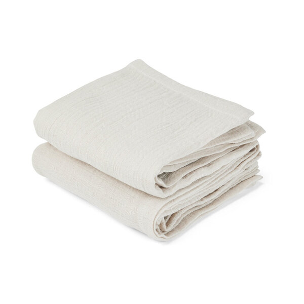 Nuuroo Bao muslin cloth 2-pack solid