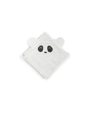 Nuuroo Bjørk hugging muslin cloth 2-pack Panda