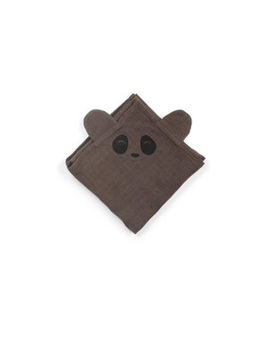 Nuuroo Bjørk hugging muslin cloth 2-pack Panda