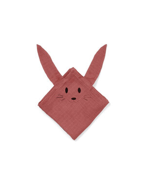 Nuuroo Bjørk hugging muslin cloth 2-pack Rabbit