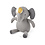 Nuuroo Fille knitted elephant-Grey