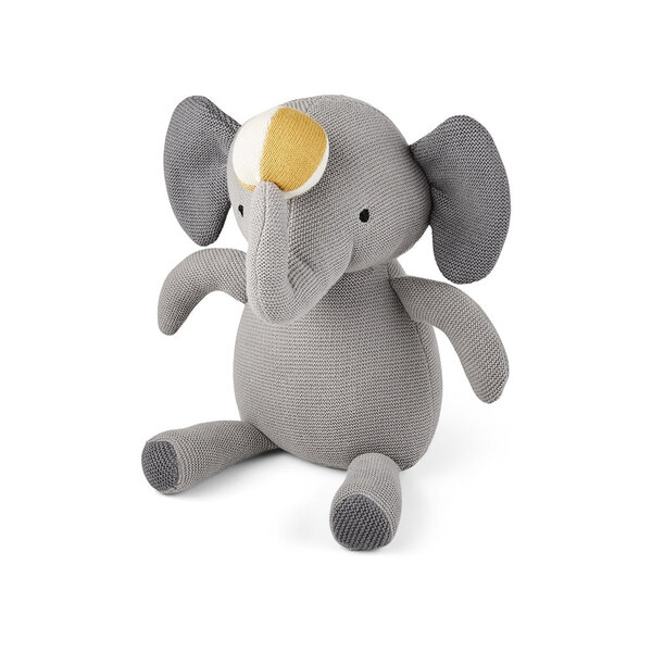 Nuuroo Fille knitted elephant-Grey