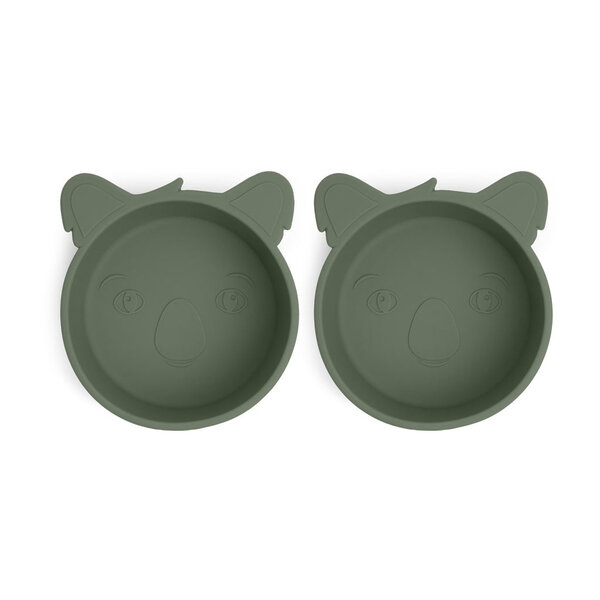 Nuuroo Alex silicone deep plate 2-pack Koala