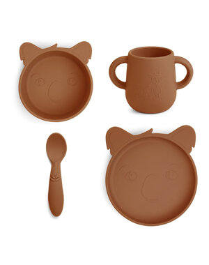 Nuuroo Lykke silicone dinner set 4-pack Koala