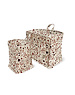 Nuuroo Lumi quilted basket set-Koala Flower