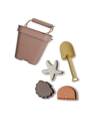 Nuuroo Millan silicone beach set-Brown color mix