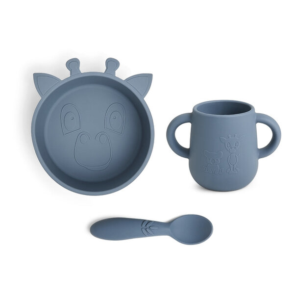 Nuuroo Ebba silicone dinner set 3-pack