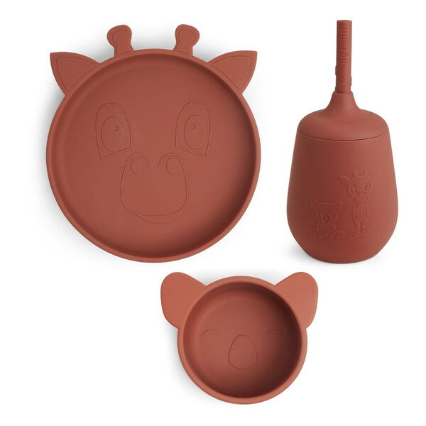 Nuuroo Dian silicone dinner set 3-pack