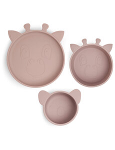 Nuuroo Benni silicone dinner set 3-pack