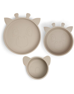 Nuuroo Benni silicone dinner set 3-pack