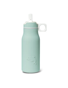 Nuuroo Lau silicone drinking bottle-Desert sage 400 ml