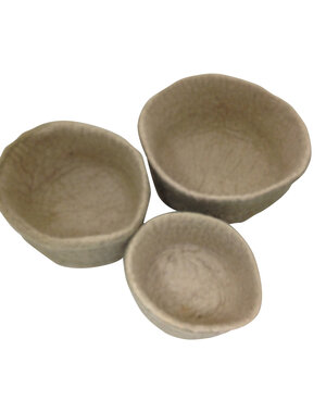 Papoose Toys Nested Bowls/ Natural