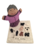 Papoose Toys Story Puppet Old Lady Swallow