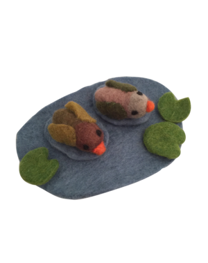 Papoose Toys Papoose Village Pond Ducks