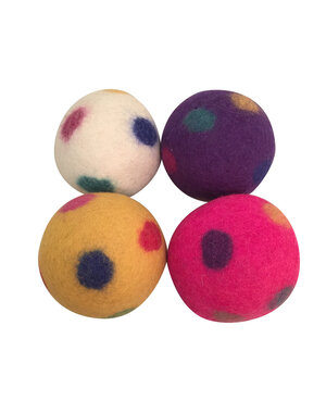Papoose Toys Polka Dot Balls 7cm/4