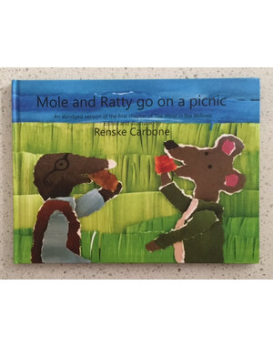 Papoose Toys Mole and Ratty Book/2 Dolls