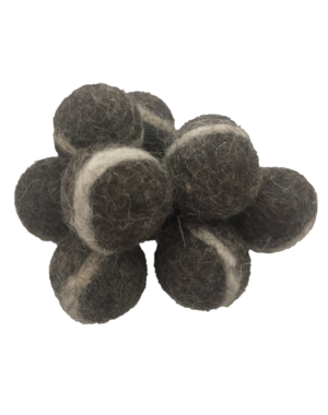 Papoose Toys DGrey Felt Rock Balls 3.5cm/20