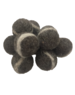 Papoose Toys DGrey Felt Rock Balls 3.5cm/20