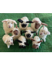 Papoose Toys Flock of Sheep/9pc