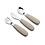 Nuuroo Jana cutlery set 3 pack-Cobblestone