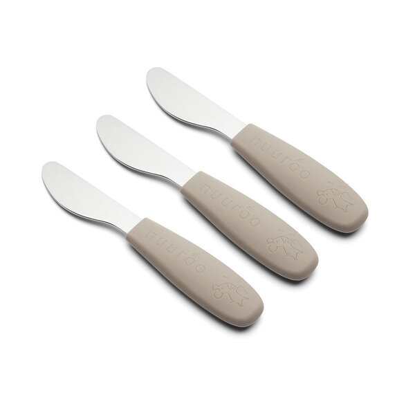 Nuuroo Harper knifes 3 pack-Cobblestone