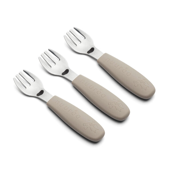 Nuuroo Felix forks 3 pack-Cobblestone