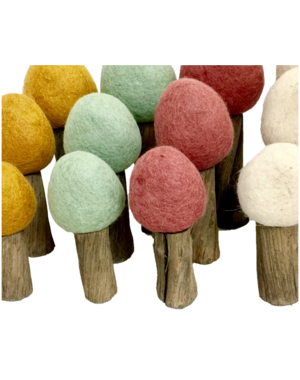 Papoose Toys Earth Forest Trees/12pc