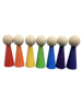 Papoose Toys Rainbow People/7pc