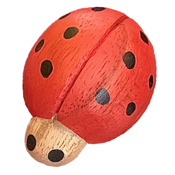 Papoose Toys Red Ladybirds/7pc