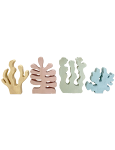 Papoose Toys Pastel Wood Grasses/4pc