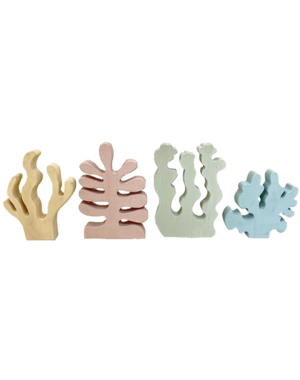 Papoose Toys Pastel Wood Grasses/4pc