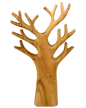 Papoose Toys Carved Tree Large