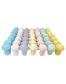 Papoose Toys Mini Pastel Mushroom/49pc