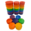 Papoose Toys Mini Rainbow Rounds/28pc