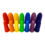 Papoose Toys Mini Rainbow Flower Buds S/7pc