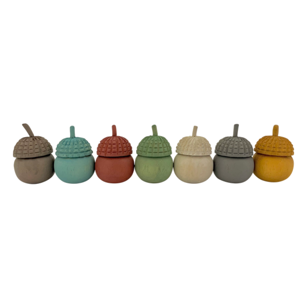 Papoose Toys Mini Earth Acorn Pots/7pc