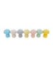 Papoose Toys Mini Pastel Mushroom/7pc