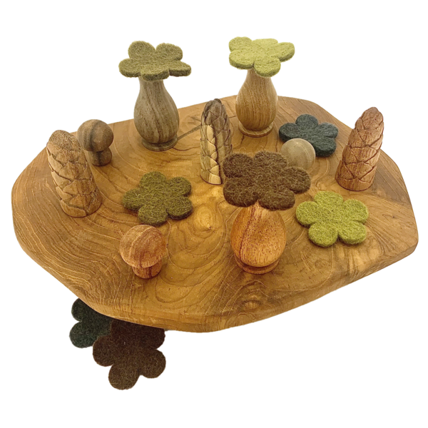 Papoose Toys Mini WW Nature Forest/18pc