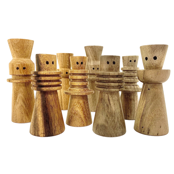 Papoose Toys Mini WW Native Families/8pc