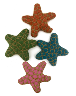 Papoose Toys Sea Star Duebeni/4pc