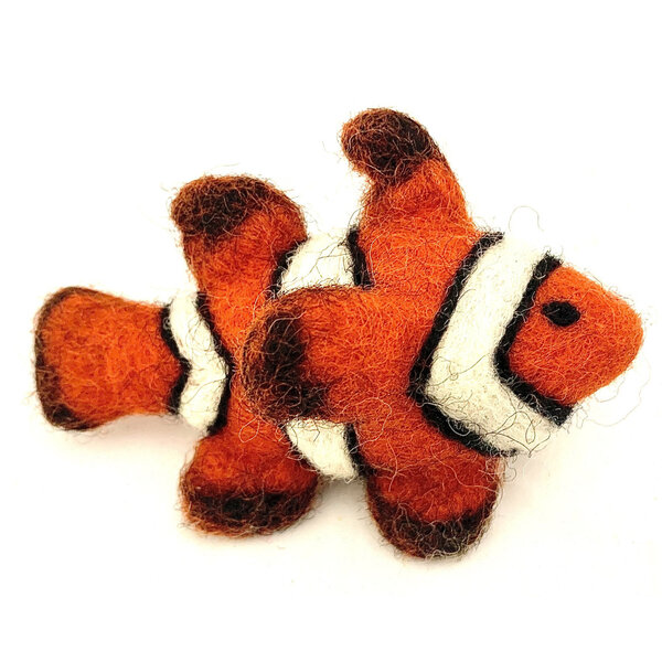 Papoose Toys Clown Fish/3pc