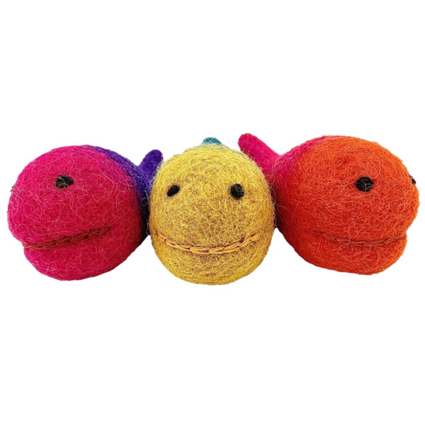 Papoose Toys Blow Fish/3pc