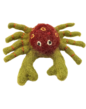 Papoose Toys Green Crab/3pc