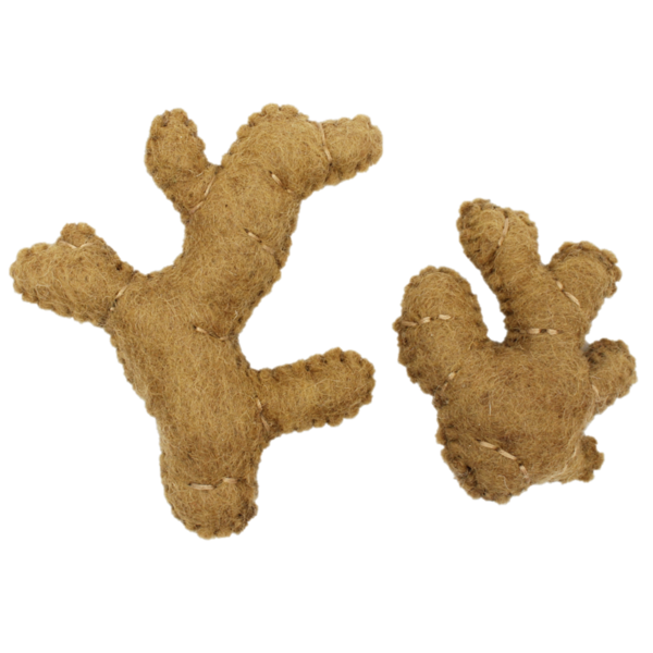 Papoose Toys Ginger/2pc