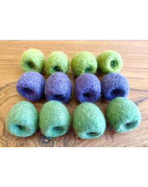 Papoose Toys Olives/12pc